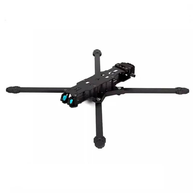 MANTA10 Lite 10-Zoll-FPV-Freestyle-Drohnenrahmen-Kit T700 Carbon 402 mm Radstand, kompatibel mit 10-Zoll-Propellern(Without Side Plate) von RJXDUPHT