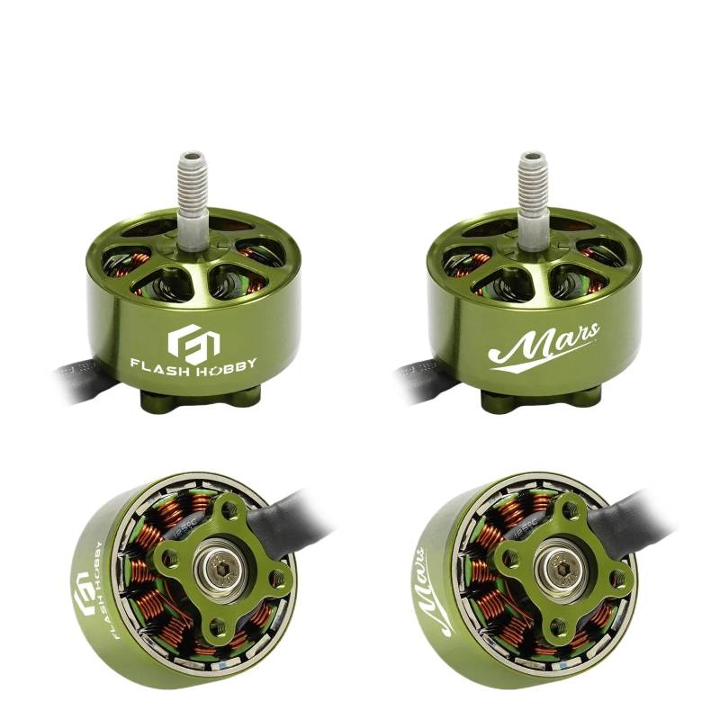 Mars M2808 1100kv 3-6S Bürstenloser Motor Kompatibel mit FPV Racing, kompatibles MultiRotor-Ersatzteilzubehör(4Pcs 1100kv) von RJXDUPHT