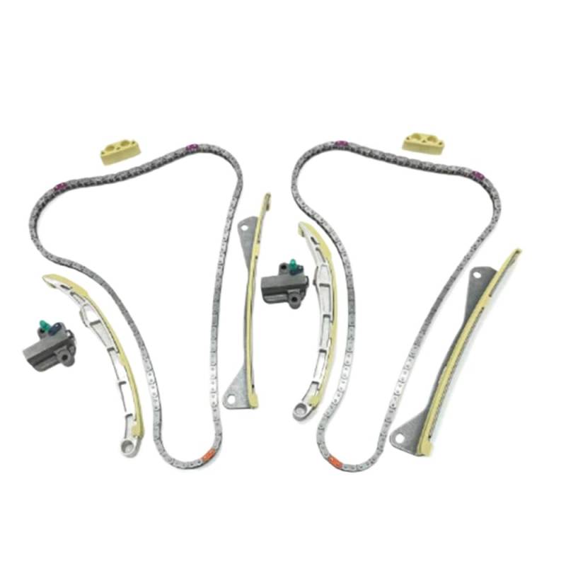 Motor Timing Chain Kit 24321-3L100 kompatibel mit Santa Fe Azera 3.3L 3.8L Motorautomobilteile eingestellt von RJXDUPHT
