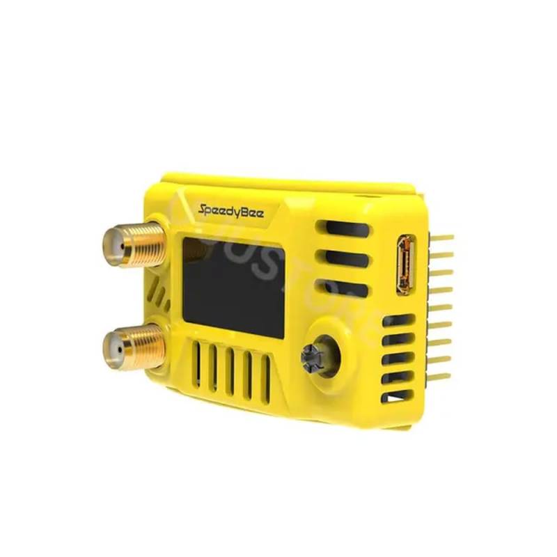SpeedyBee 5,8 GHz 48CH Dual Receiver OLED OSD Firmware Update Bodenstationsmodul kompatibel mit FPV-Brillen(Goggles Receiver) von RJXDUPHT