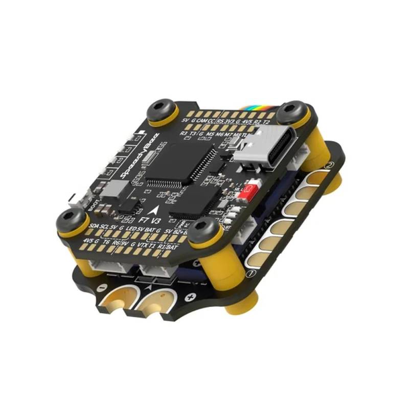 SpeedyBee F7 V3 BL32 50A 30x30 Stack kompatibel mit INAV Betaflight Emuflight Wireless Firmware Flasher Black Data Analyzer von RJXDUPHT