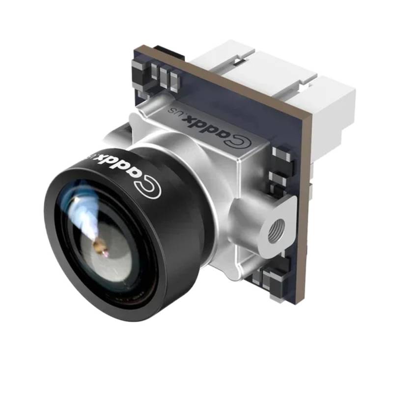 Ultraleichte FPV-Nano-Kamera 1200TVL Global WDR OSD 1,8-mm-Objektiv 16:9 4:3 Kompatibel mit Tinywhoop Cinewhoop Toothpick Mobula6(ANT 16-9 silver) von RJXDUPHT