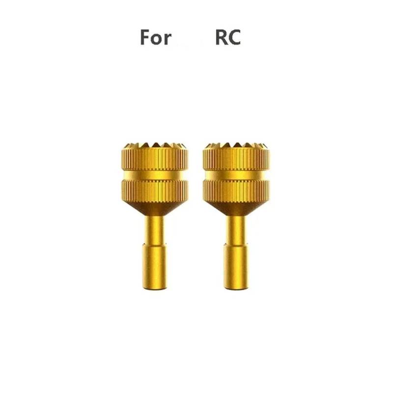 Universal Fernbedienung Joystick Thumb Rocker Sticks Kompatibel mit 3 Pro 3 Pro Air 2S Air 3 4 Pro Kompatibel mit RC RC 2 Drone Zubehör(Gold) von RJXDUPHT
