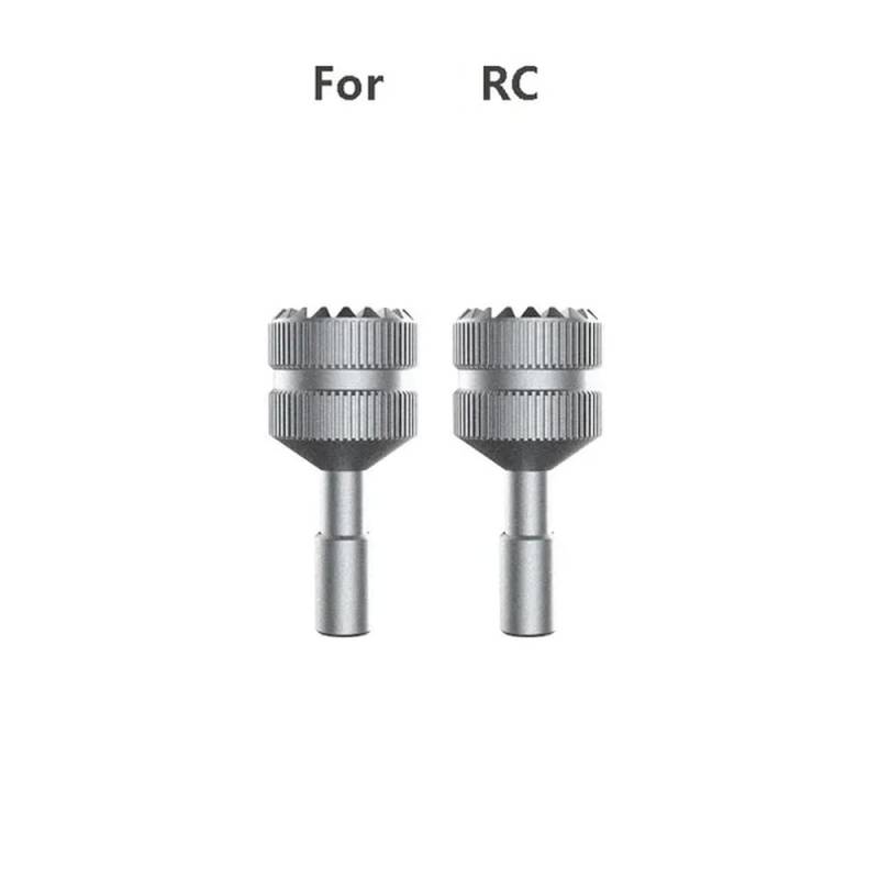 Universal Fernbedienung Joystick Thumb Rocker Sticks Kompatibel mit 3 Pro 3 Pro Air 2S Air 3 4 Pro Kompatibel mit RC RC 2 Drone Zubehör(Sliver) von RJXDUPHT