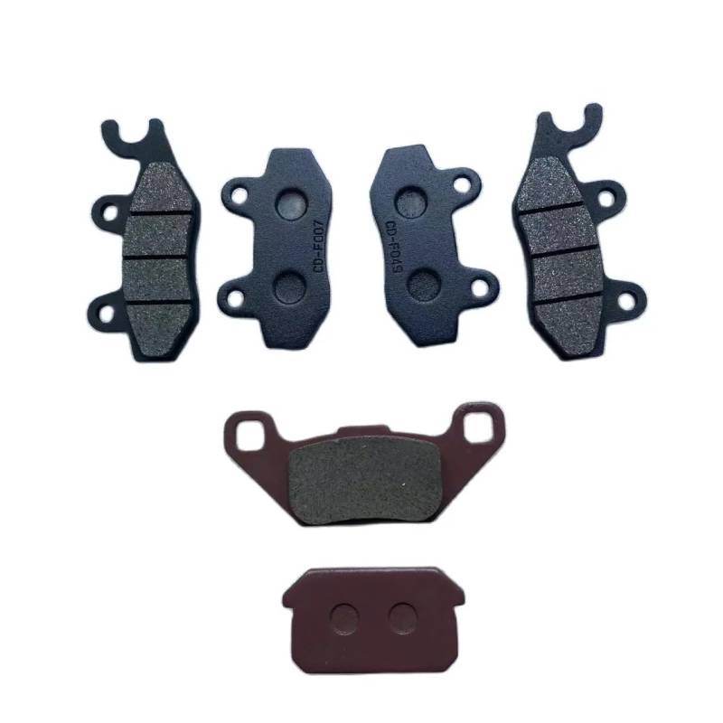 1 Satz Bremsbeläge vorne und hinten C500-8301720-1 & 2 C500-8301730-1 Passend for K-ZUMA ATV 500GT Quad-Teile von RJhXzK
