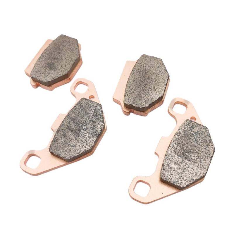 2 Sätze Gesinterte Bremsbeläge Passend for S-els ATV 500K/GT 500 J500 500X Leopard 600 350102-102-0000 LU032324 von RJhXzK