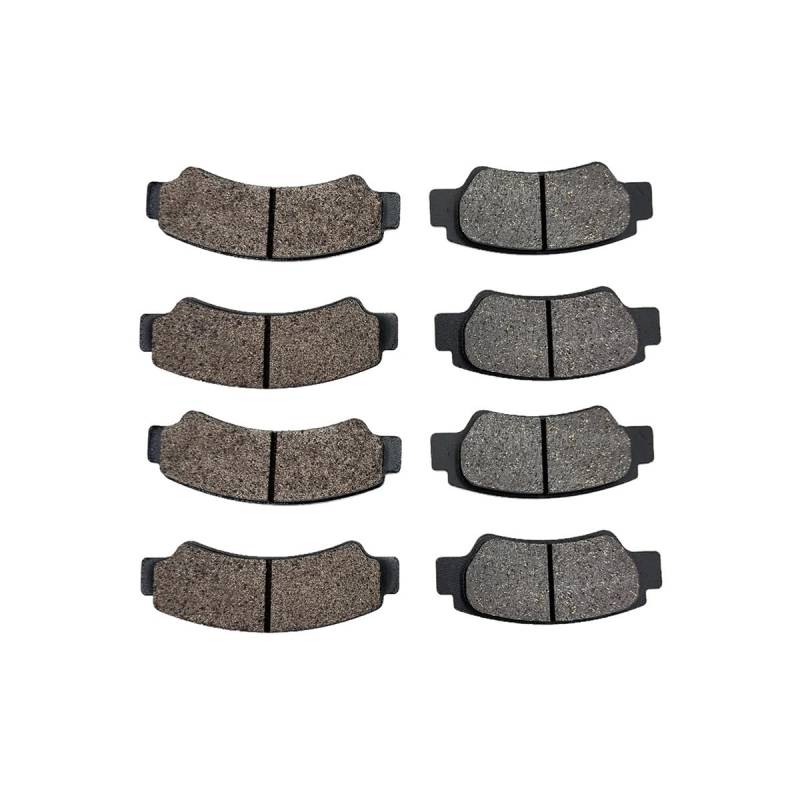 2 Satz Vorne Hinten Bremsbelag for CFMoto 500 800 CF500 CF800 ATV UTV 7020-0810A0 von RJhXzK
