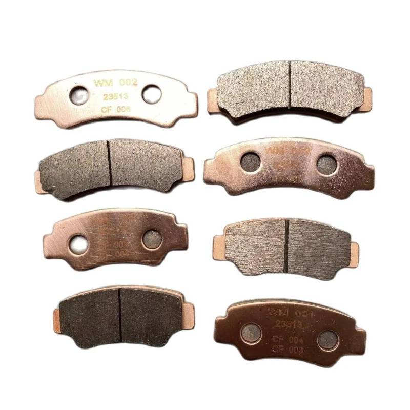 2 stücke Vorne und 2 stücke Hinten GESINTERTE Bremsbeläge ASSY 9AWA-0811A0 & 7020-0810A0 for CFMoto 800CC 850 1000 ATV UTV U8 Z10 von RJhXzK