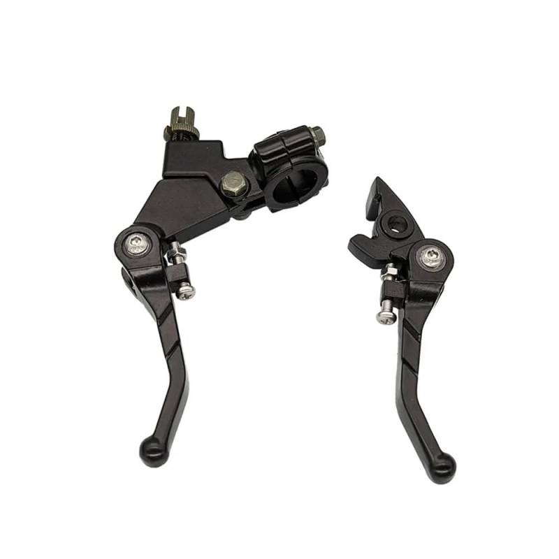 2-teiliges Klappbremskupplungshebel-Set for Motorrad-Pit-Dirt-Bike ATV Quad 50ccm 110ccm 125ccm 140ccm 160ccm 200ccm(A Black) von RJhXzK