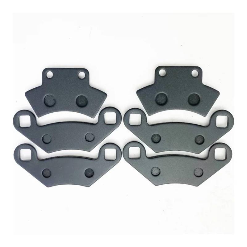6 stücke VORNE HINTEN BREMSBELÄGE Fit for SCRAMBLER 500 4X4 2001-2004 von RJhXzK