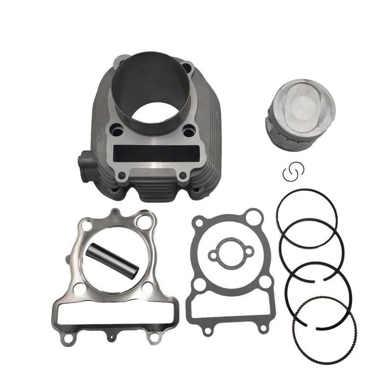 71mm Zylinderkopf Körper Einheit Dichtung Kolben Ring Pin Vollen Satz for 250CC ATV JS250 ATV250 250-F YFM250 FG-20 von RJhXzK