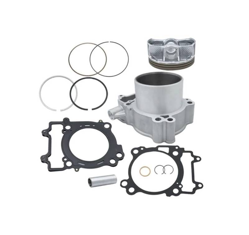 99mm Bohrung Kolben Zylinder Set Block for ACE RZR 570 ATV Utv Motor Teil Kolben Ring Set(Cylinder Set) von RJhXzK