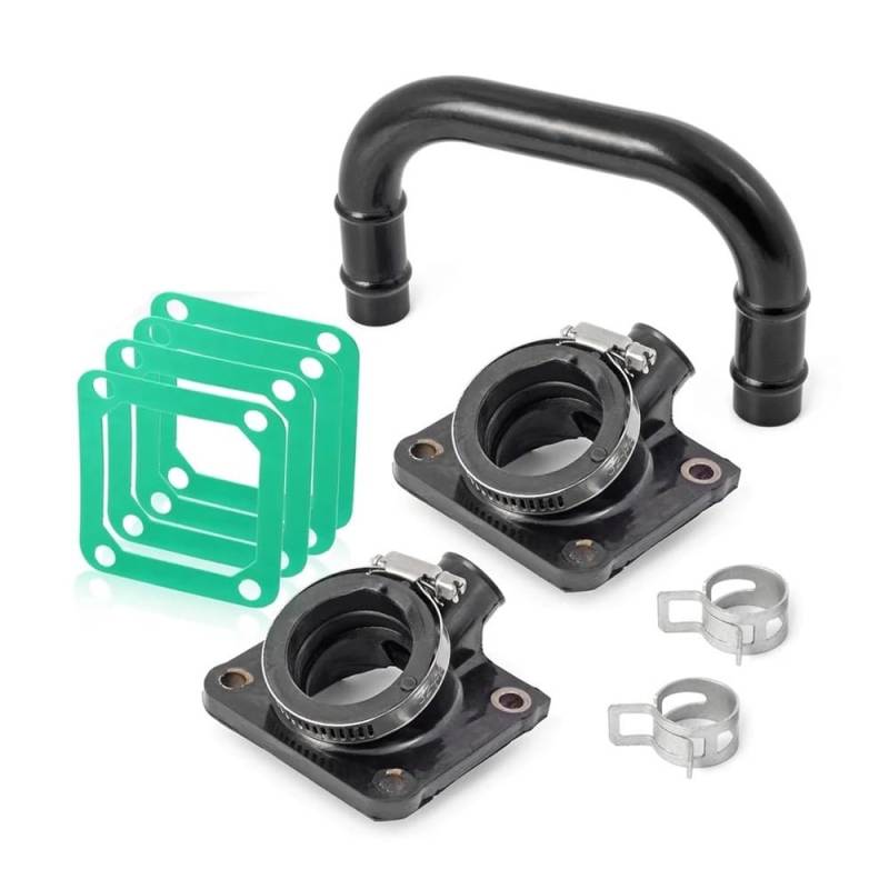 Ansaugkrümmer-Boot & Ansaug-Crossover-Rohr-Kit Passend for Ymh 350 YFZ350 1987-2006 von RJhXzK