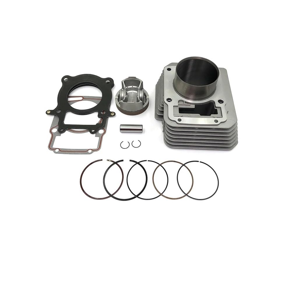 CB250-F Verbesserte Zylinder Kit 74MM CPS300 luftgekühlten Zylinder Block Kolben Ring und Dichtung Set for ZS172FMM-3A Motor(1 Kit) von RJhXzK