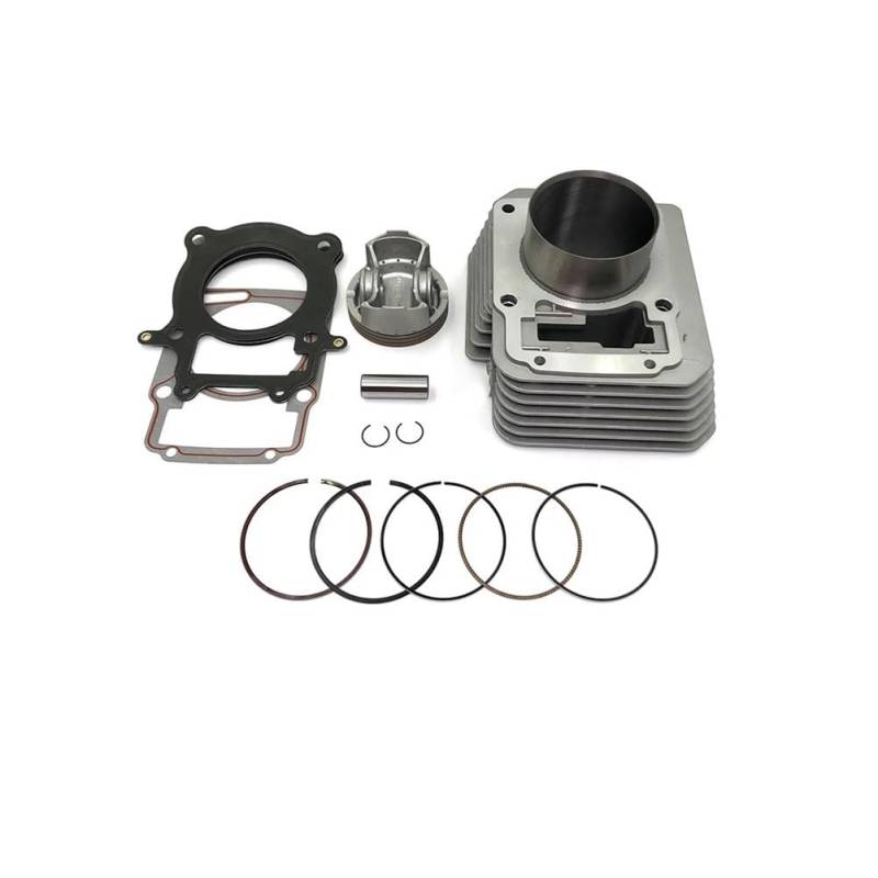 CB250-F Verbesserte Zylinder Kit 74MM CPS300 luftgekühlten Zylinder Block Kolben Ring und Dichtung Set for ZS172FMM-3A Motor(1 Kit) von RJhXzK
