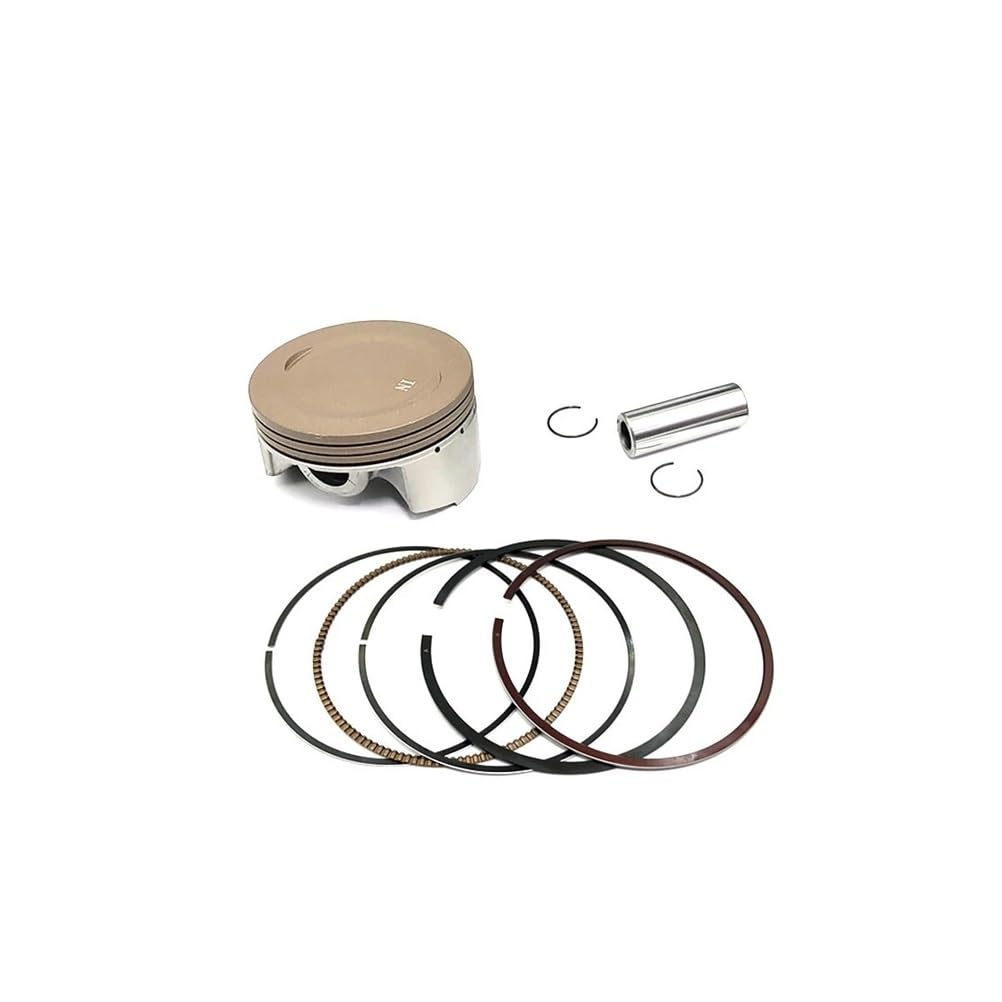 CB250-F Verbesserte Zylinder Kit 74MM CPS300 luftgekühlten Zylinder Block Kolben Ring und Dichtung Set for ZS172FMM-3A Motor(Piston Ring Set) von RJhXzK
