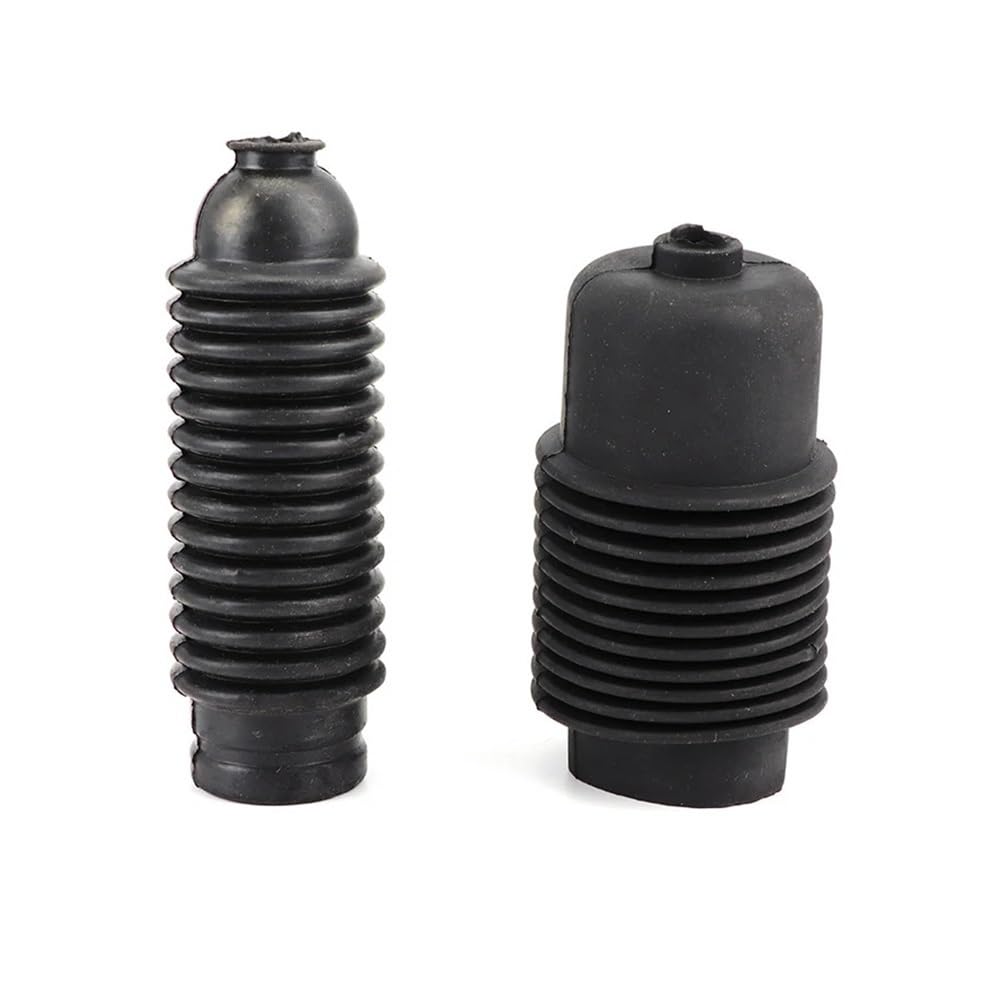 Faltenbalgsatz for Zahnstange und Ritzel, Gummi-Abdeckung for Lenkgetriebe, Zahnstange und Ritzel, UTV, ATV, Buggy, Go-Kart, Golf, Fahrradteile(A) von RJhXzK