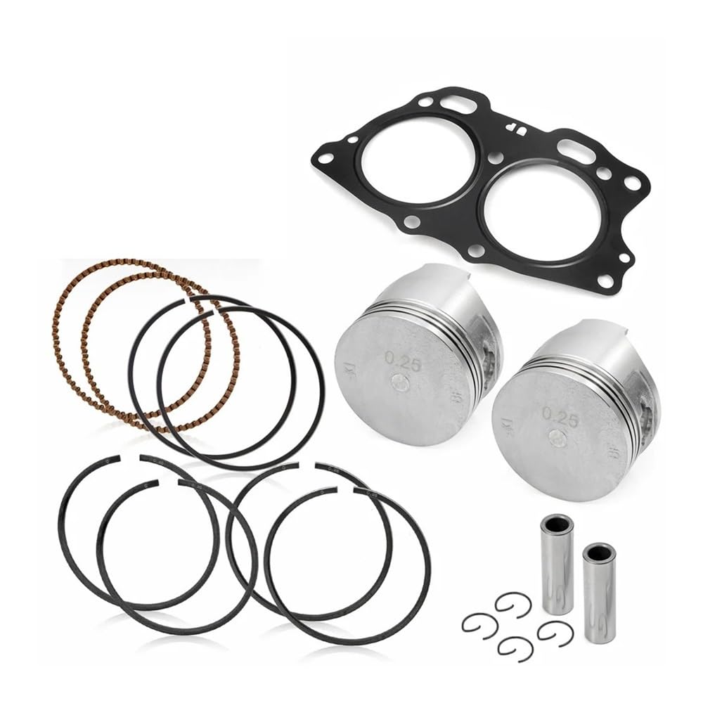 Kolbenring 0,25 mm Überbohrung Zylinderkopfdichtung for 295 cc EH29C TXT 4-Takt-Gas-Golfwagen-MCI-Motor 91-08 Kolbenring 0,25 mm Überbohrung Zylinderkopfdichtung for 295 cc EH29C TXT 4-Takt-Gas-Golfwagen-MCI-Motor 91-08 von RJhXzK