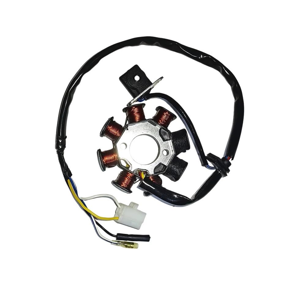 Lichtmaschine Magneto Stator 8-Spulen Fit for GY6 49cc 50cc Roller Moped 4-Draht AC Lichtmaschine Magneto Stator 8-Spulen Fit for GY6 49cc 50cc Roller Moped 4-Draht AC von RJhXzK