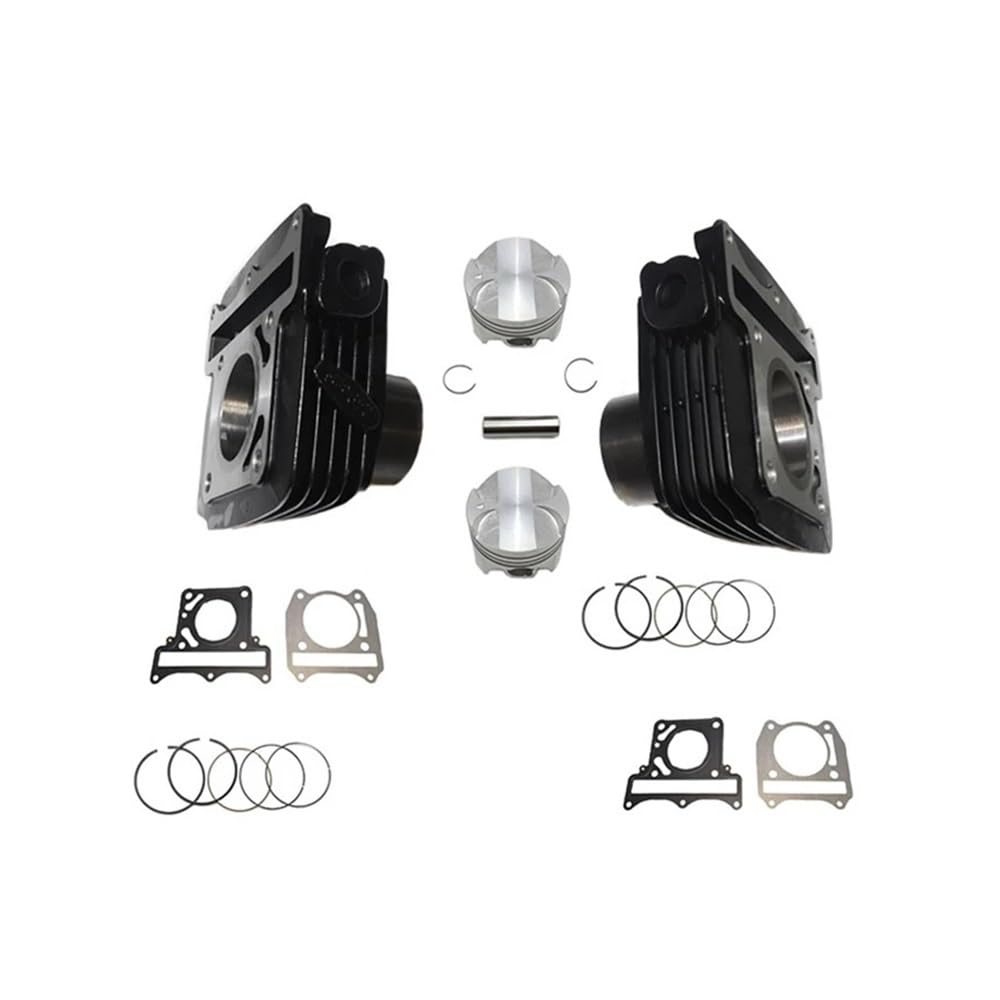 Motorrad Motor Teile Zylinder 57mm Kolben Ring Dichtung Sets for GT250 GT250R GV250 GT GV 250 von RJhXzK