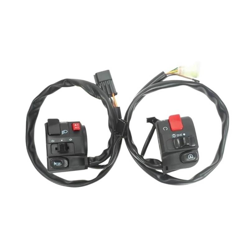 Motorrad Teile Links Rechts Lenker Schalter Starter Horn Griff Bar for CFMOTO 650MT 2017-2020 CF650MT CFMOTO MT650(Left and Right) von RJhXzK
