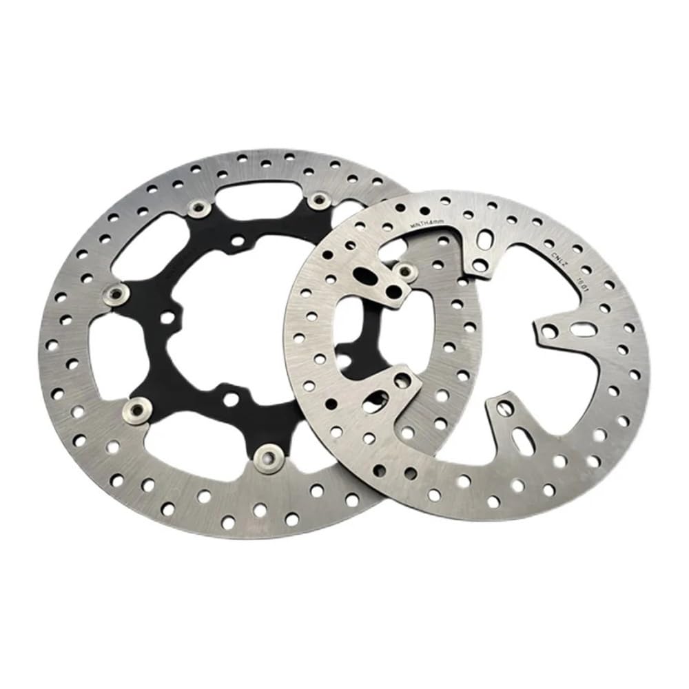 Motorrad Vorne Hinten Bremsscheibe Bremsscheibe for CFMOTO 700CLX CF700CLX CF700CL-X CF Moto CLX700 700CL-X(1Pcs Front) von RJhXzK