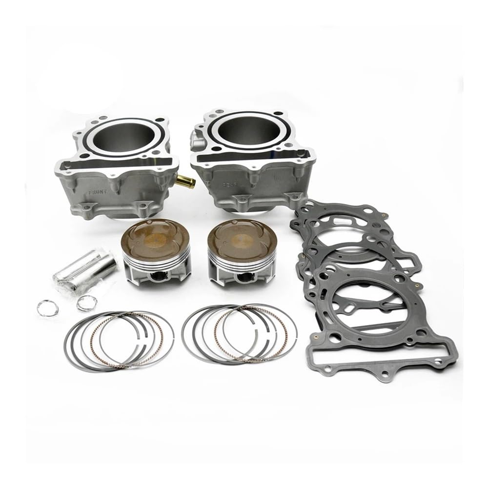 SV65R/F 81mm DL650 SA SV650 V-STROM650 99/11 Motorrad Zylinderkopf Kolben Motorrad Dichtung Top End Rebuild Kit von RJhXzK
