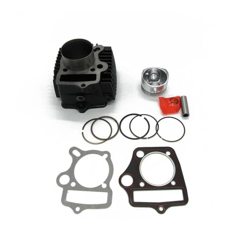 Universal 52mm Zylinderkörper mit Kopfdichtungen Kolben Kit Set for 110cc ATV Quad Dirt Pit von RJhXzK
