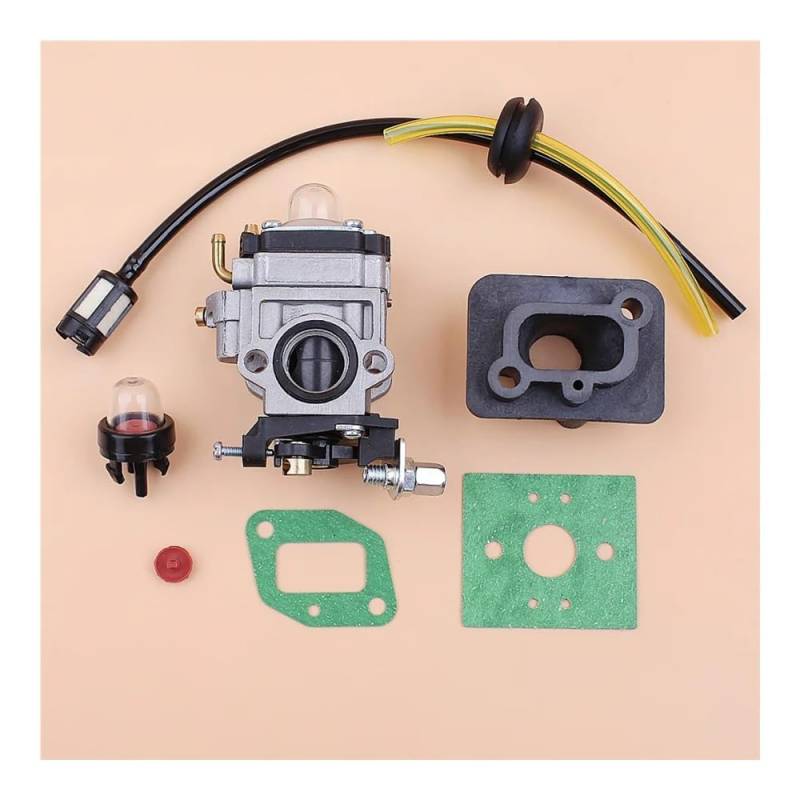 Vergaser Basis Anschluss Ansaugkrümmer Kraftstoff Schlauch 43cc 52cc 40-5 BC430 CG430 CG520 1E40F-5 44F-5 Motor Pinsel Cutter Trimmer von RJhXzK