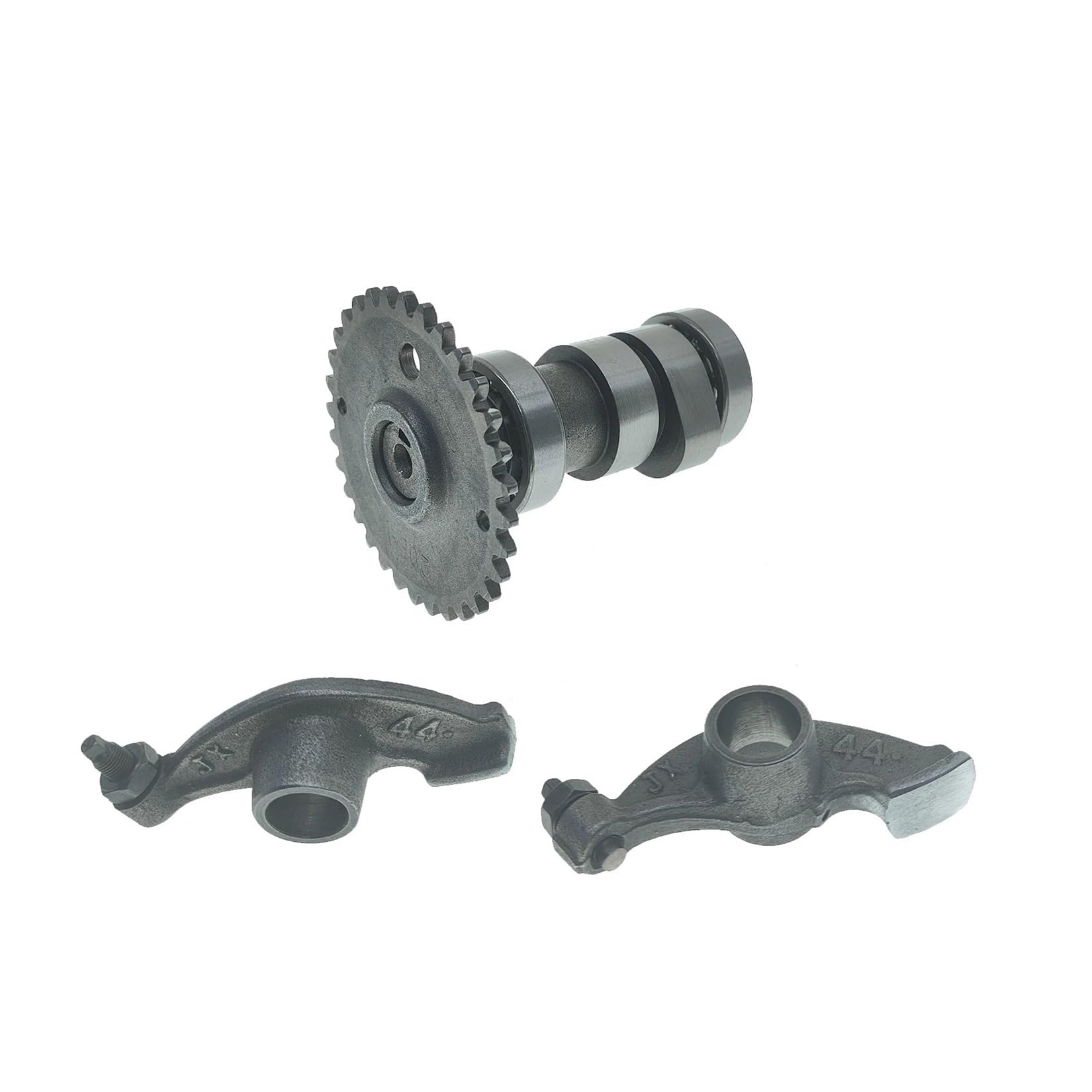 for AN125 AN125T HS125T HJ125T-3 HJ125T-7 HJ125T-8 QS150T EINE HS HJ 125 125cc Nockenwelle Rocker Arm(One Set (Sprocket)) von RJhXzK