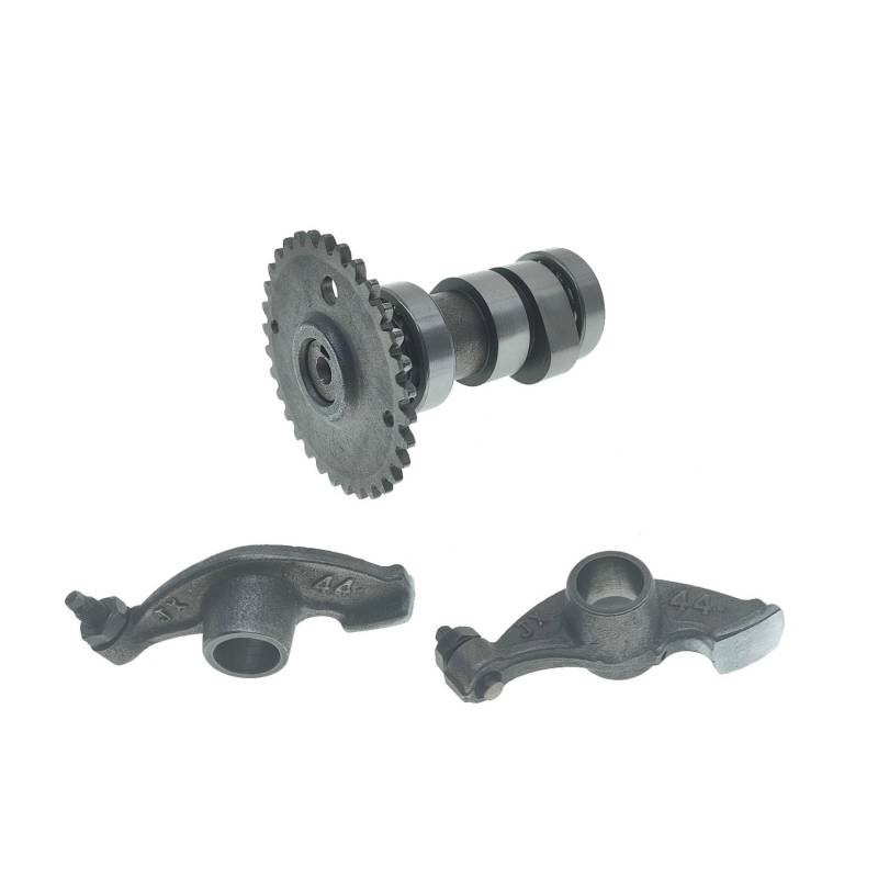 for AN125 AN125T HS125T HJ125T-3 HJ125T-7 HJ125T-8 QS150T EINE HS HJ 125 125cc Nockenwelle Rocker Arm(One Set (Sprocket)) von RJhXzK