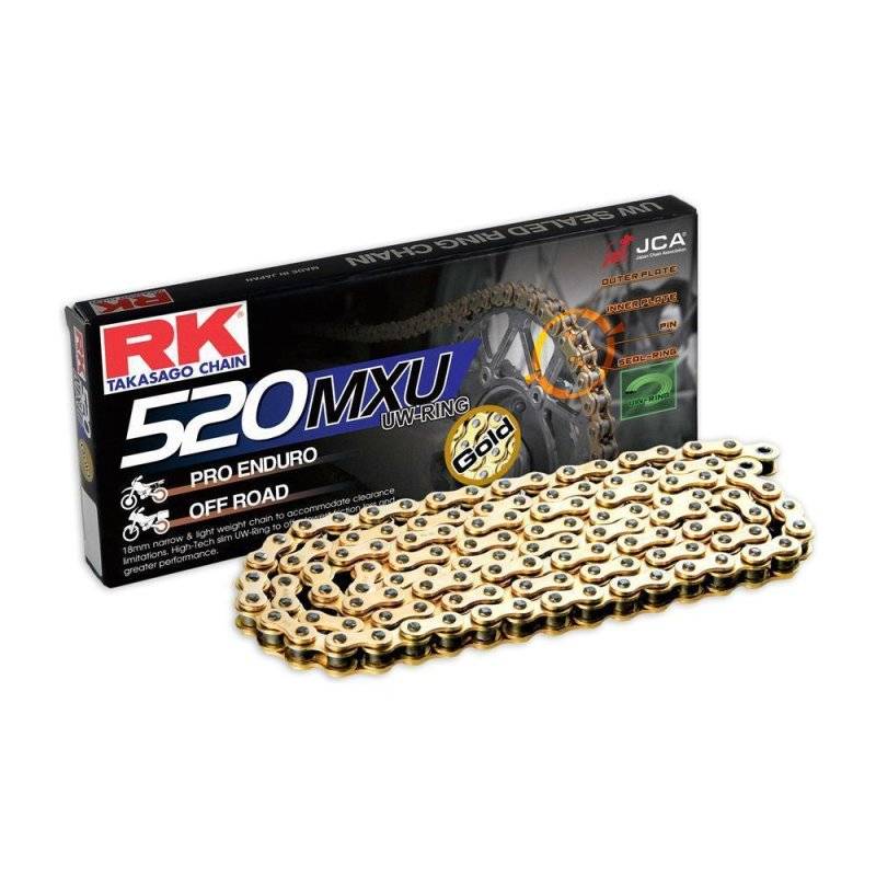 RK Kette 520 Mxu 114 C Gold/Gold Offen von RK