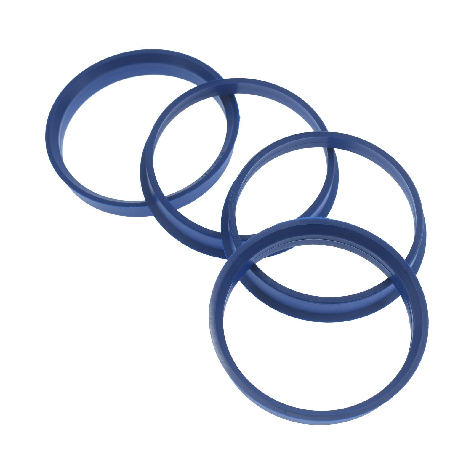 4X Zentrierringe 65,1 x 60,1 mm Blau Felgen Ringe Made in Germany von RKC