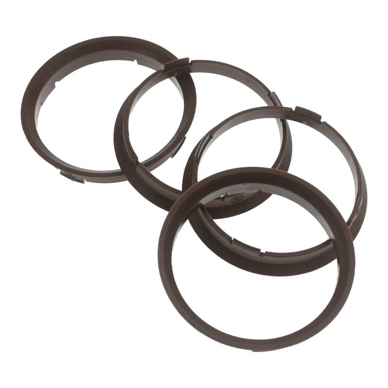 4X Zentrierringe 70,4 x 66,6 mm Dunkelbraun Felgen Ringe Made in Germany von RKC