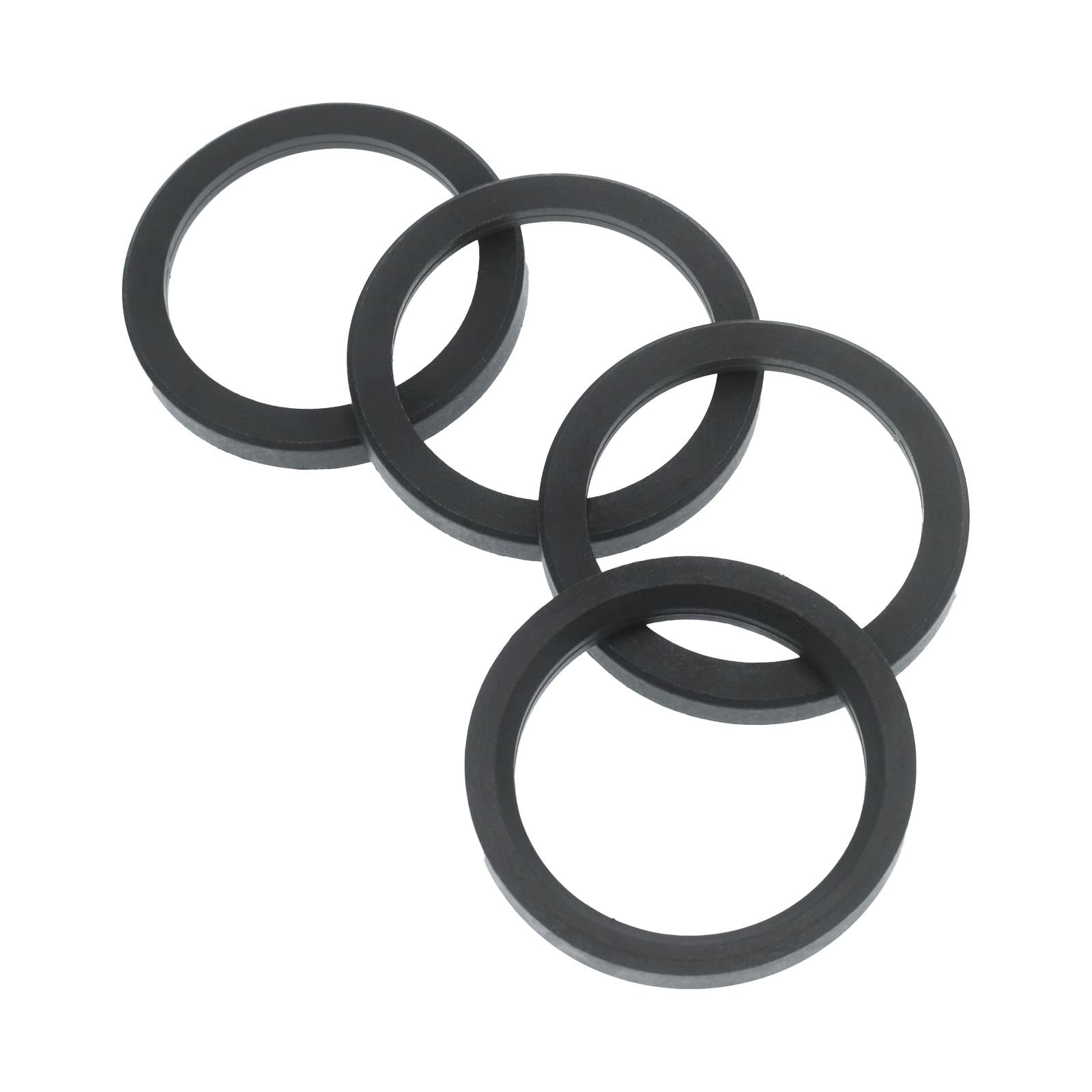4X Zentrierringe 72,0 x 56,1 mm Dunkelgrau Felgen Ringe Made in Germany von RKC