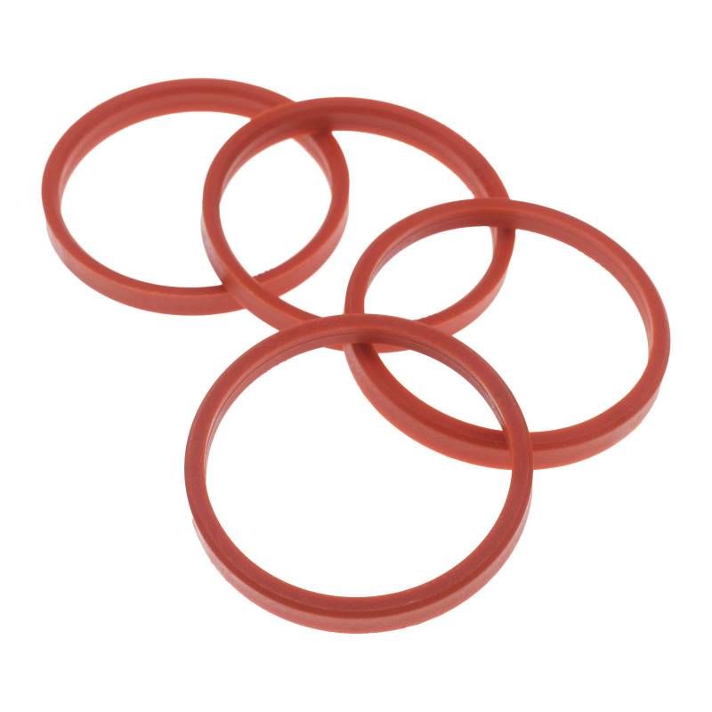 4X Zentrierringe 72,0 x 63,4 mm Rot Felgen Ringe Made in Germany von RKC