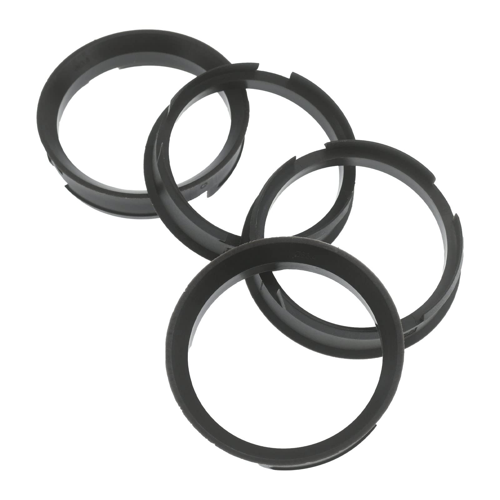 4X Zentrierringe 72,6 x 63,4 mm Dunkelbraun Felgen Ringe Made in Germany von RKC