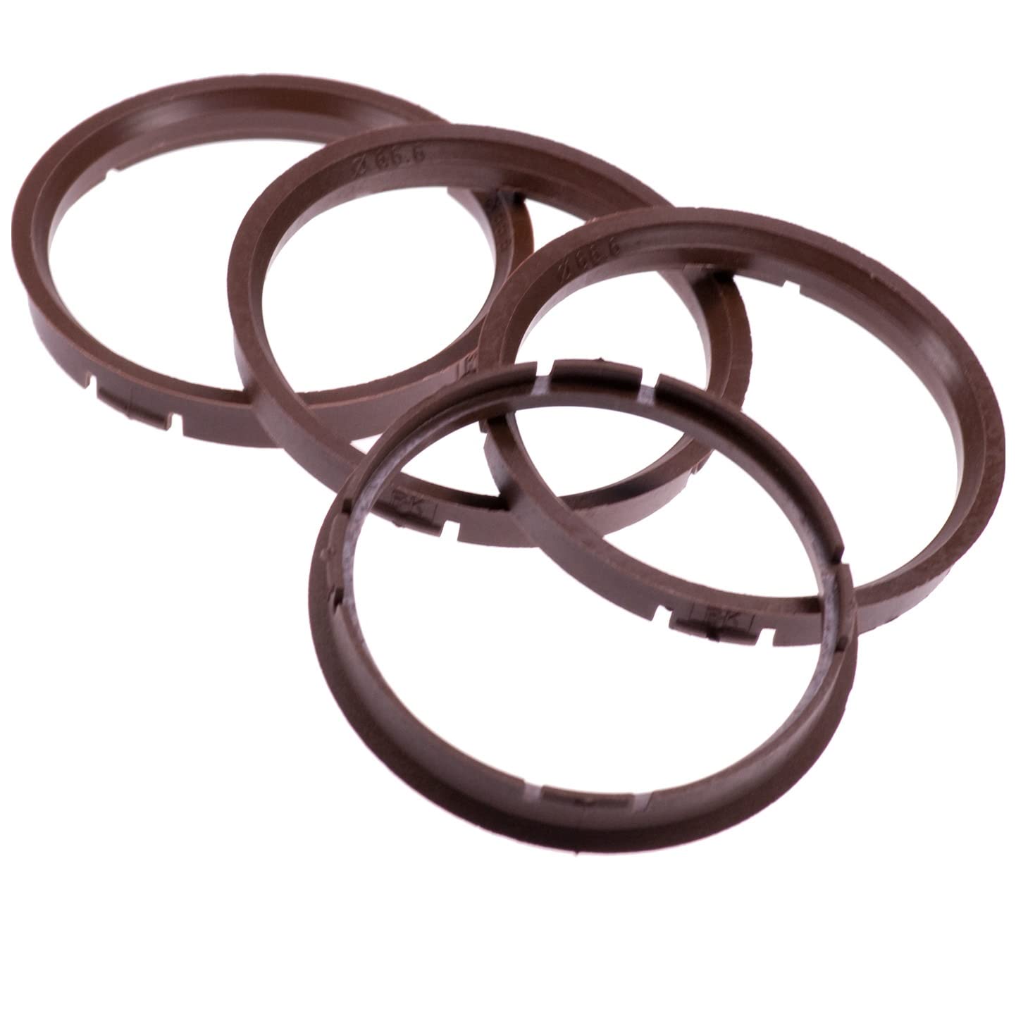 4X Zentrierringe 73,0 x 66,6 mm braun Felgen Ringe Made in Germany von RKC