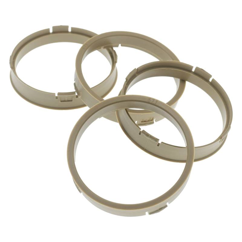 4X Zentrierringe 73,1 x 67,1 mm Beige Felgen Ringe Made in Germany von RKC