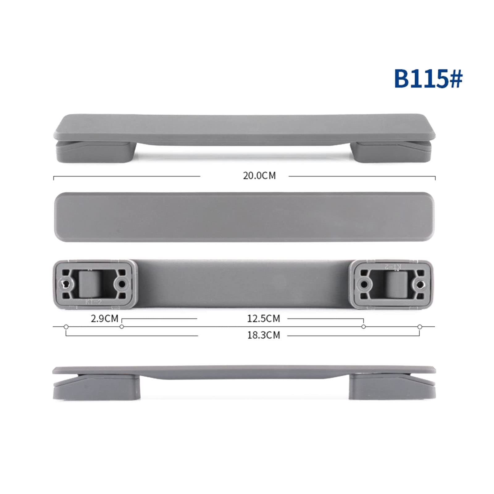 1 PC Travel Koffer Gepäckgriff Gurtband Tragen Sie Austausch Für Kofferzubehör 1 PC Travel Koffer Gepäckgriff Gurtband Tragen Sie Austausch Für Kofferzubehör von RKJRTK