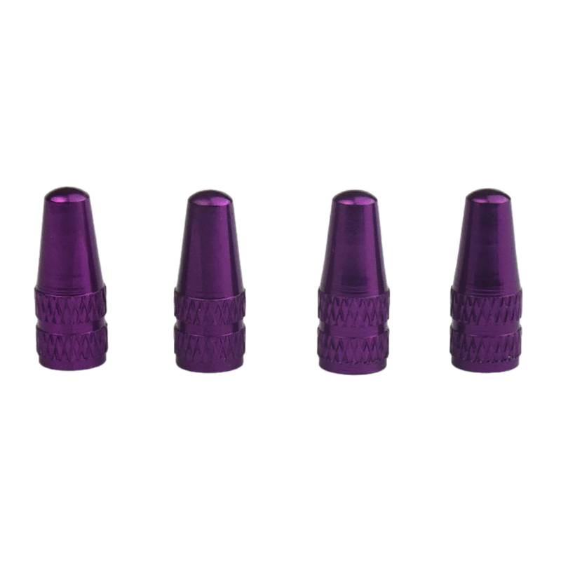 4pcs Fahrradreifen Ventile Stammkappen Aluminiumlegierungen Fahrräder Luftreifen Kappen Fahrradventile Kappenluftstaubabdeckungen Ventile Kappen von RKJRTK