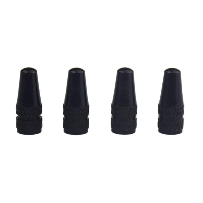 4pcs Fahrradreifen Ventile Stammkappen Aluminiumlegierungen Fahrräder Luftreifen Kappen Fahrradventile Kappenluftstaubabdeckungen Ventile Kappen von RKJRTK