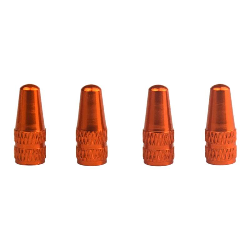 4pcs Fahrradreifen Ventile Stammkappen Aluminiumlegierungen Fahrräder Luftreifen Kappen Fahrradventile Kappenluftstaubabdeckungen Ventile Kappen von RKJRTK