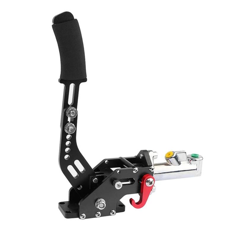 Feststellbremse 315mm Universal Handbremse Aluminium Hydraulische Drift E Bremse Racing Parkplatz Handbremshebel Getriebe Lange abschnitt Handbremsen Systeme(BLACK) von RLVYTA