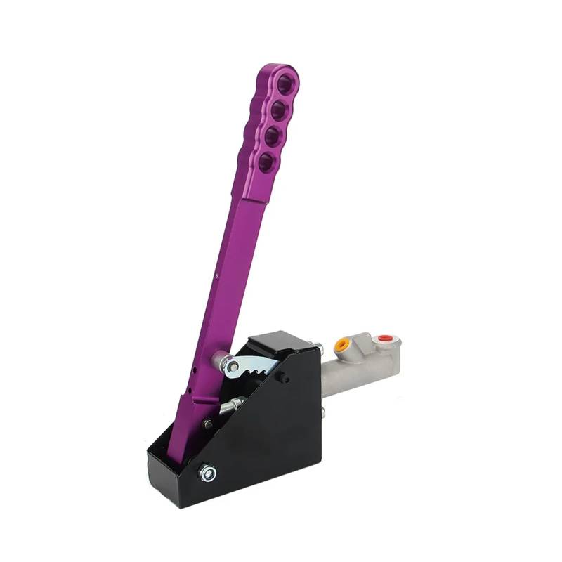 Feststellbremse Handbremse Aluminium Hydraulische Drift E Bremse Racing Parkplatz Handbremshebel Getriebe Universal Handbremsen Systeme(PURPLE) von RLVYTA