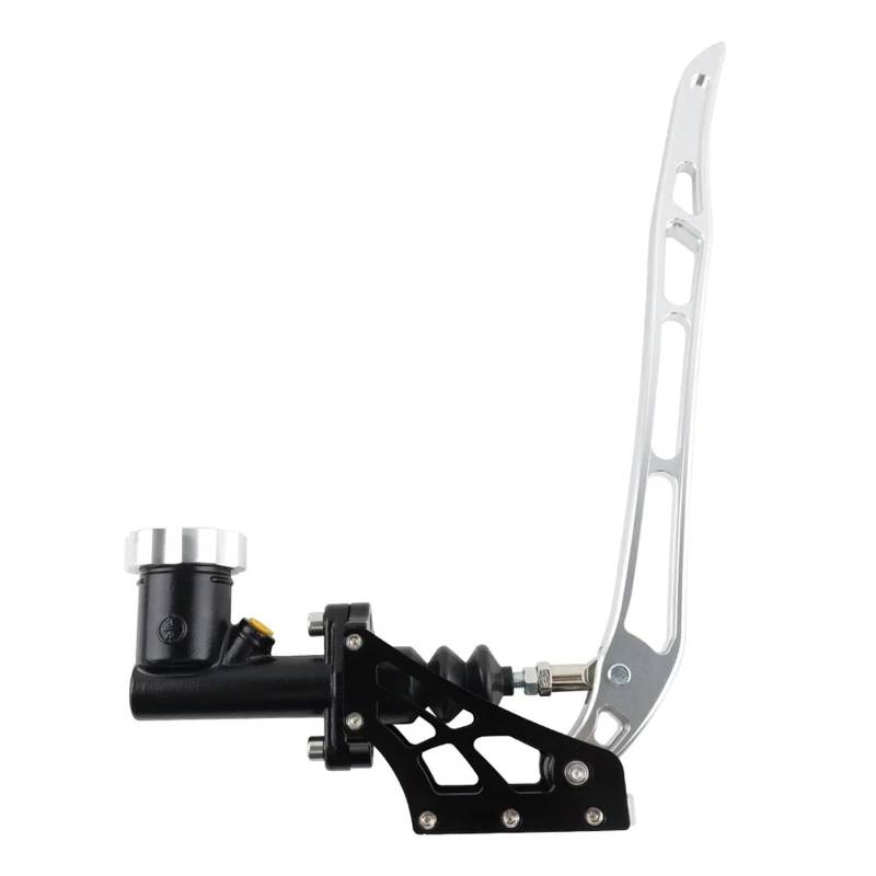 Feststellbremse Handbremse Racing E-Bremshebel Auto Hydraulische Hydro Handbremse Getriebe Verriegelung Drift W/Öl Tank Handbremsen Systeme(Silver) von RLVYTA