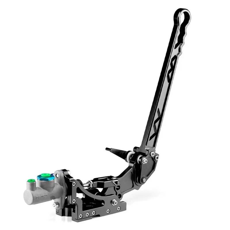 Feststellbremse Universal Racing Hydraulische Handbremse Aluminium Auto Modifizierte Vertikale Drift Handbremse Parkplatz Rally Hebel Auto Teile Handbremsen Systeme(Black) von RLVYTA