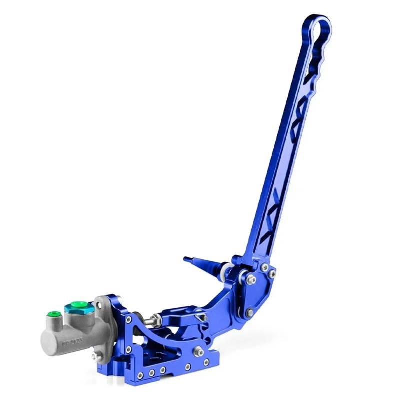 Feststellbremse Universal Racing Hydraulische Handbremse Aluminium Auto Modifizierte Vertikale Drift Handbremse Parkplatz Rally Hebel Auto Teile Handbremsen Systeme(Blue) von RLVYTA