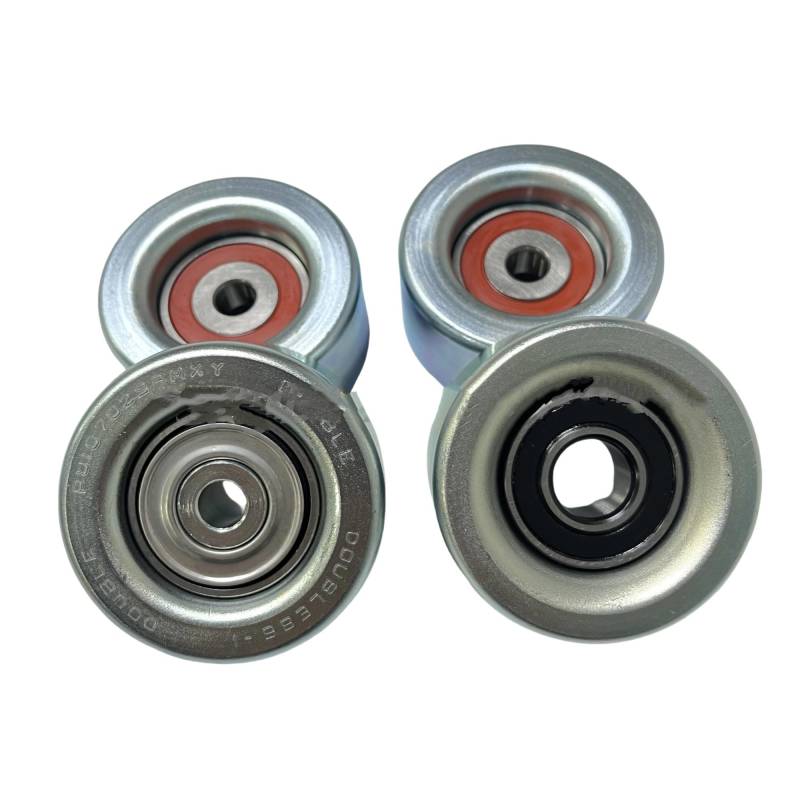 Riemenscheibe Spanner 4X Stick Umlenkrolle Kit V6 4.0L 1GRFE Fit Für Toyota LAND CRUISER Fit Für FORTUNER 03-09 V6 1662031012 1660331030 Spannrolle von RLVYTA