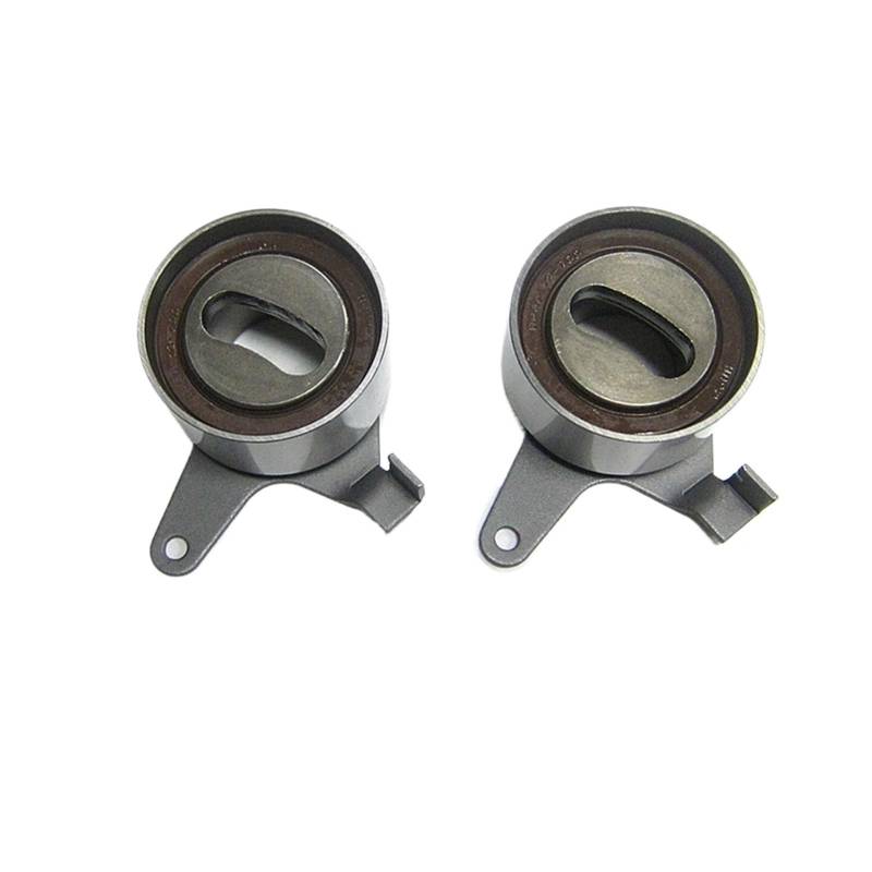 Riemenscheibe Spanner Auto Motor Teile B6S7-12-205 Zahnriemen Spanner Leerlauf Pulley Set Fit Für Mazda 323 1994-2001 BA 1, 6 1,8 Spannrolle(2 pcs Tensioner) von RLVYTA